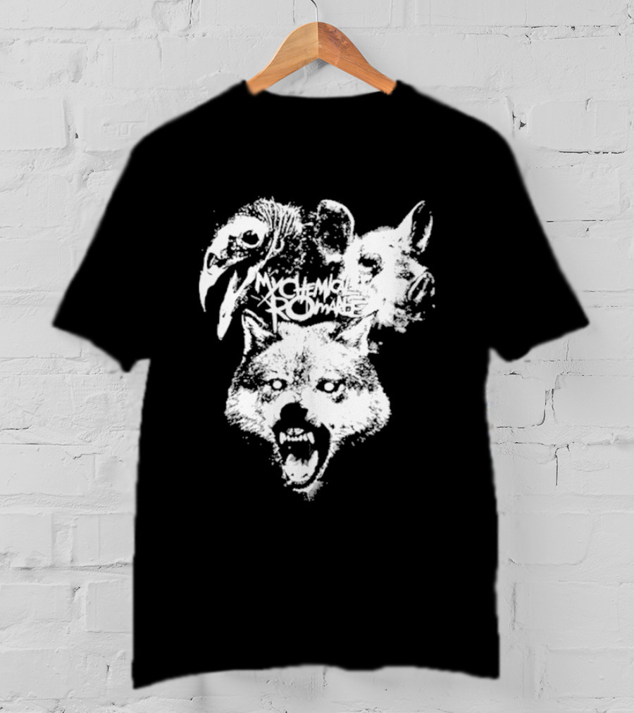 Washington DC 08.18.2026 My Chemical Romance Wolf And Birds T-Shirt