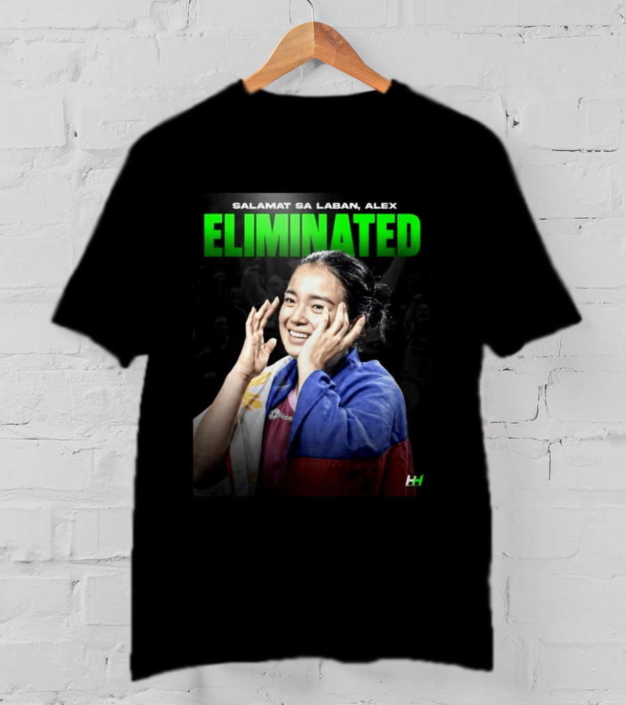 Salamat Sa Laban Alex Eala Eliminated T-Shirt