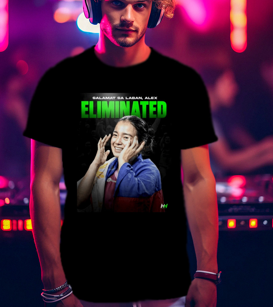 Salamat Sa Laban Alex Eala Eliminated T-Shirt