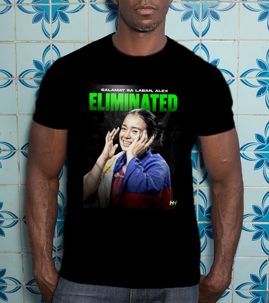 Salamat Sa Laban Alex Eala Eliminated T-Shirt