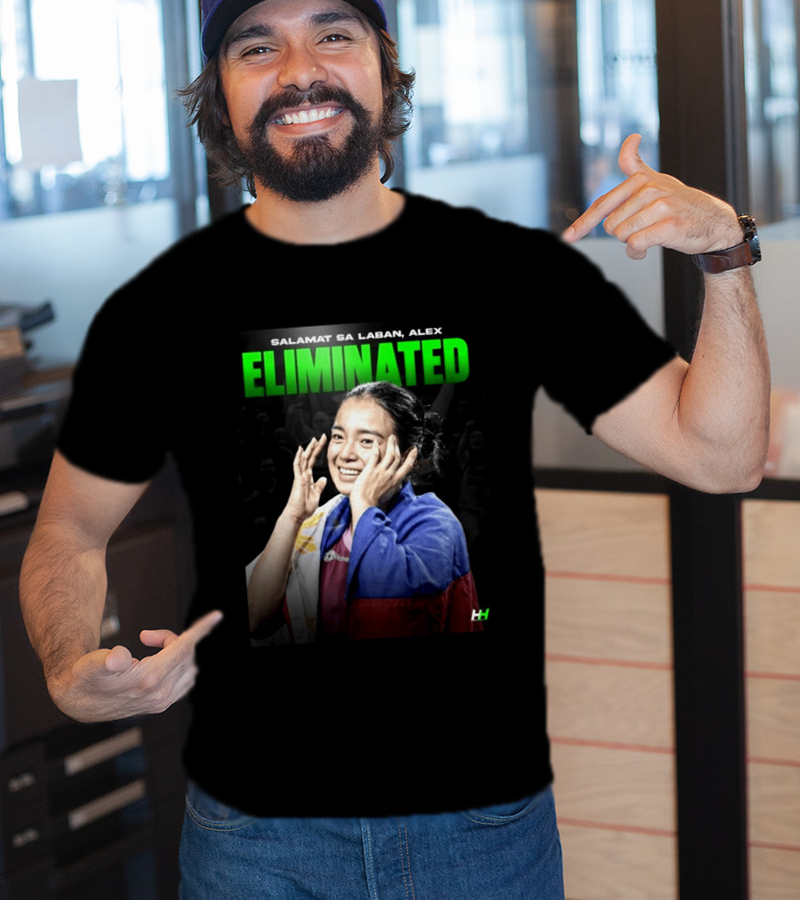 Salamat Sa Laban Alex Eala Eliminated T-Shirt