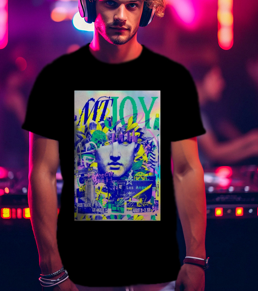 MT. Joy Greek Theatre Los Angeles August 21 21 2026 MT. Joy Exclusive T-Shirt