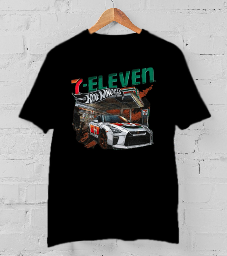 7 Eleven Hot Wheels GT R At 7Collection Store T-Shirt
