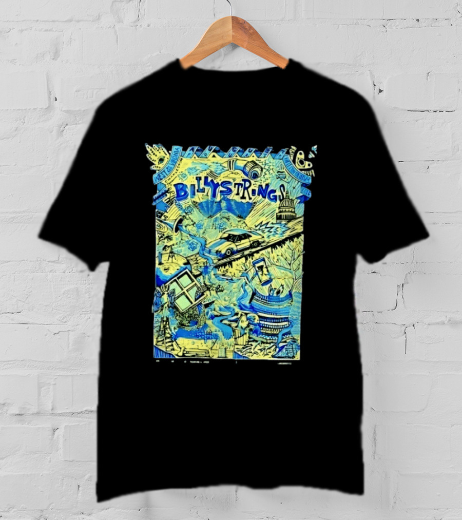 Billy Strings Charleston Coliseum 2023 West Virginia Concert Doodle T-Shirt