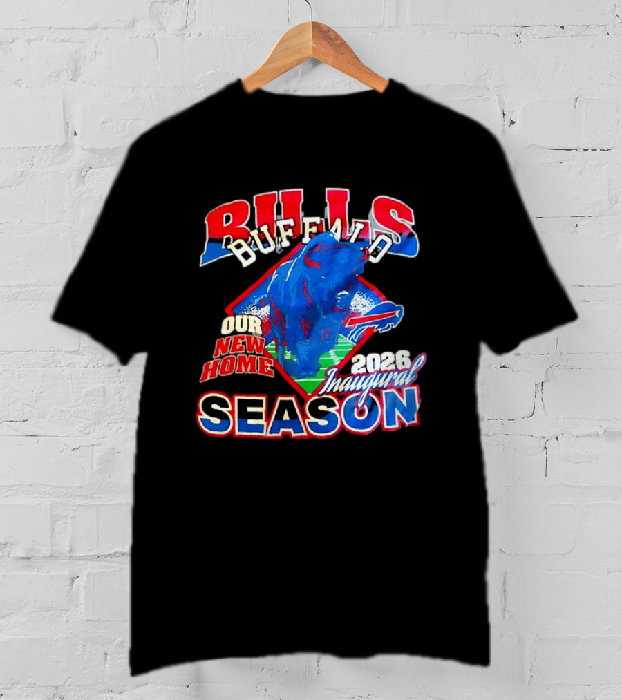 Buffalo Bulls 2026 Our New Home Inaugural Season T-Shirt