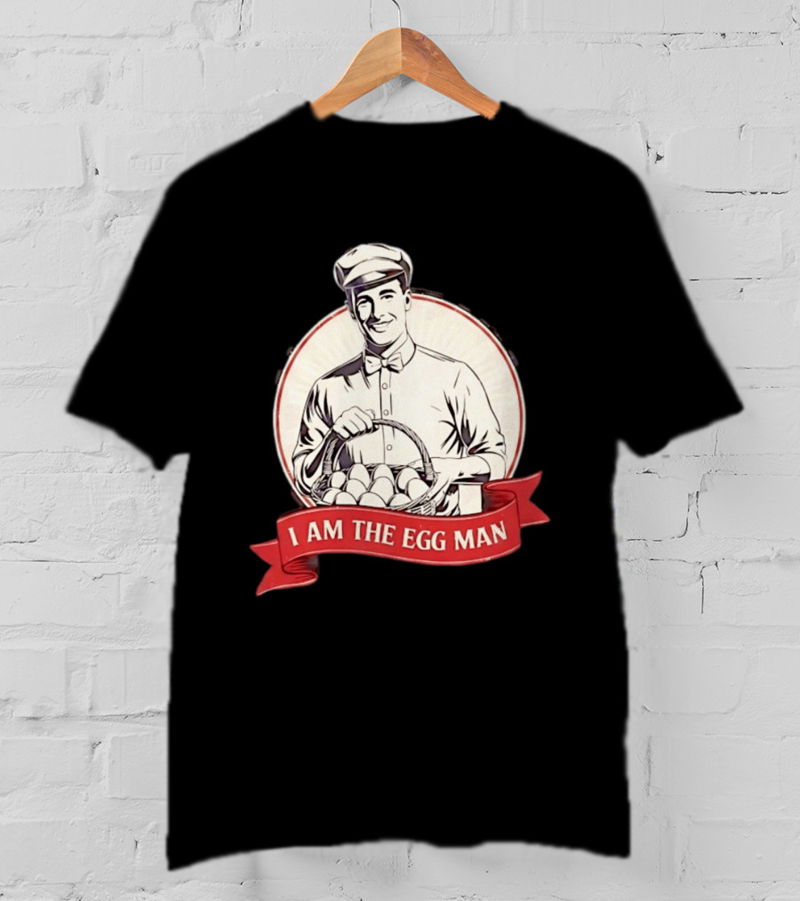 I Am The Egg Man Vintage Style Lyrics Reference T-Shirt