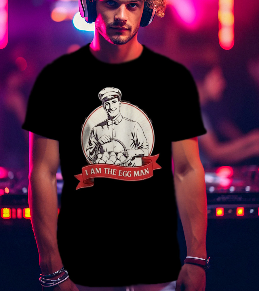 I Am The Egg Man Vintage Style Lyrics Reference T-Shirt
