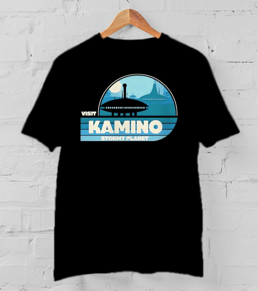 Visit Kamino Stormy Planet Star Wars Sci Fi T-Shirt