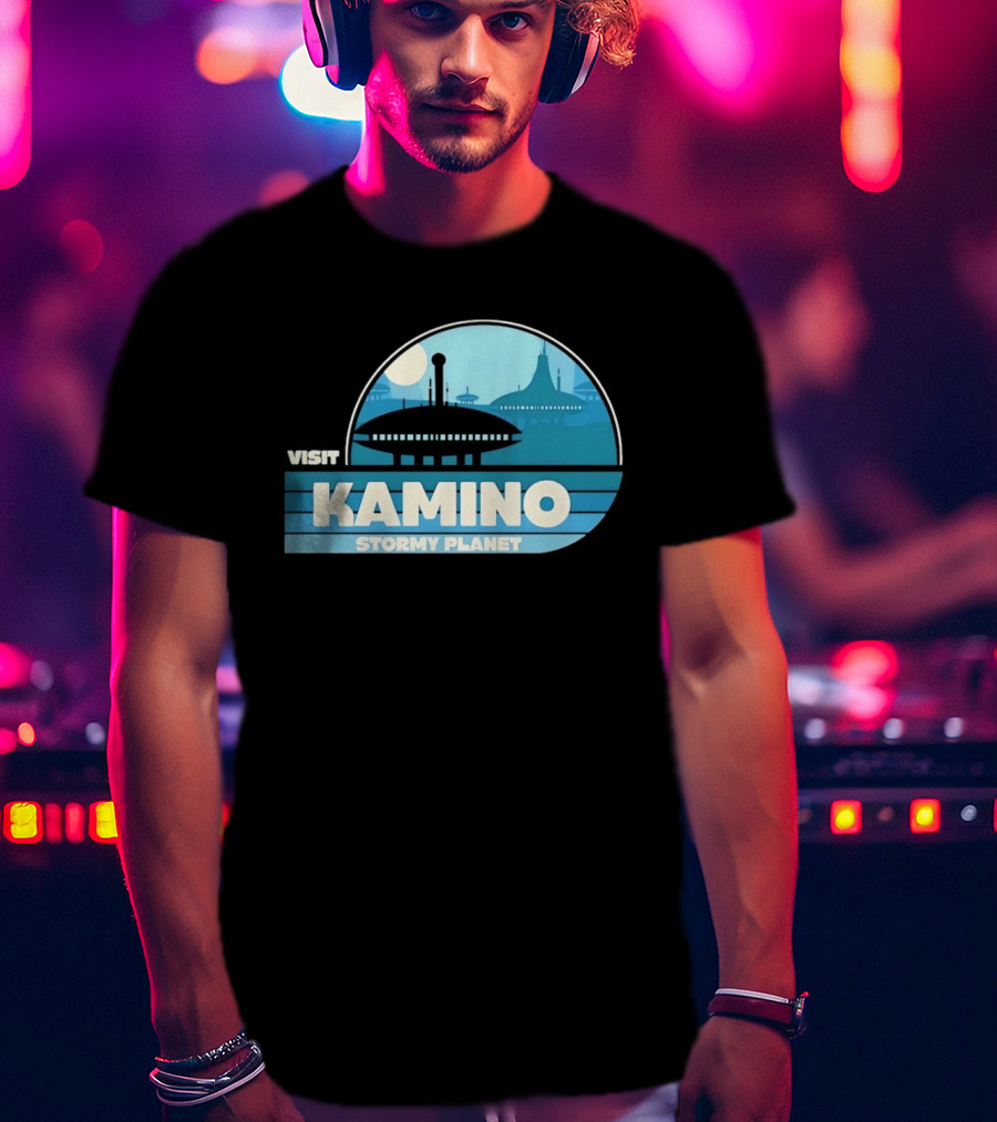Visit Kamino Stormy Planet Star Wars Sci Fi T-Shirt