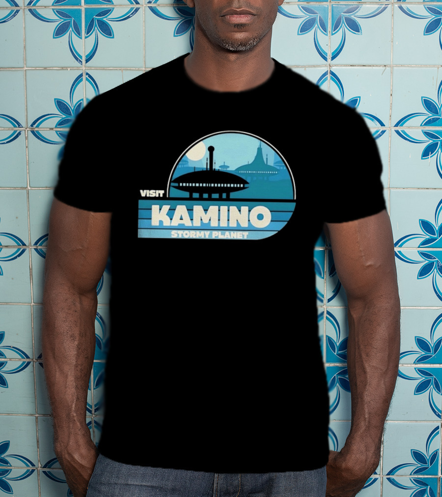Visit Kamino Stormy Planet Star Wars Sci Fi T-Shirt