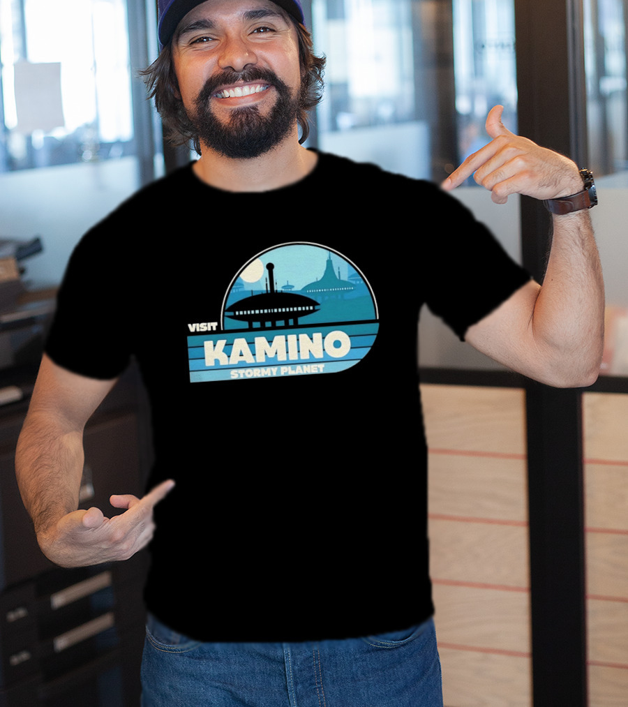 Visit Kamino Stormy Planet Star Wars Sci Fi T-Shirt