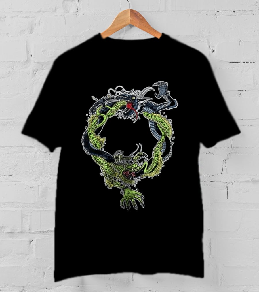 Falxo Tour 2026 El Mano A Mano Del Ano Futuristic Mechanical Dragon Battle T-Shirt