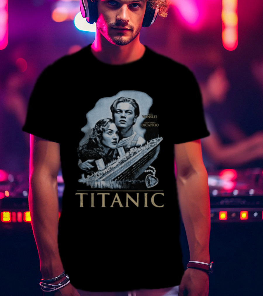 Titanic Kate Winslet Leonardo DiCaprio From The Void Store T-Shirt