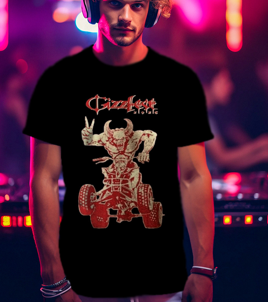 Gizzless Howling Horde Of Demons Quad Rider Demon T-Shirt