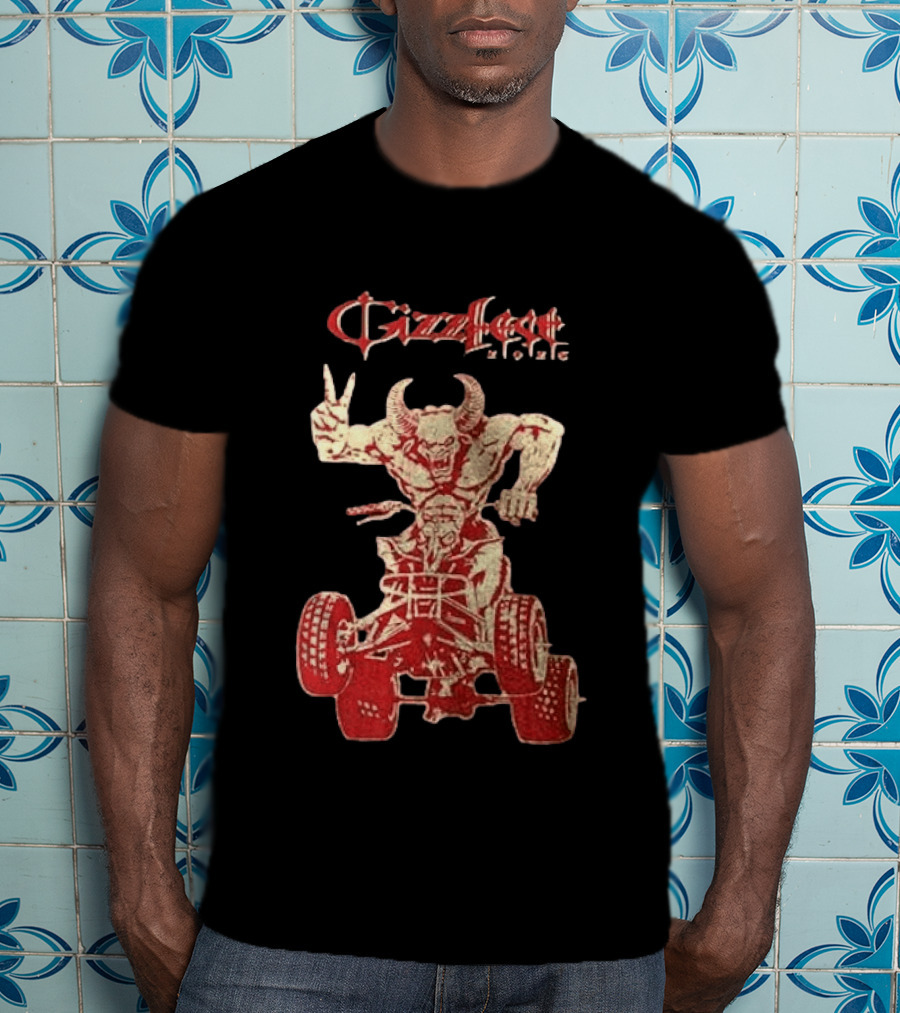 Gizzless Howling Horde Of Demons Quad Rider Demon T-Shirt