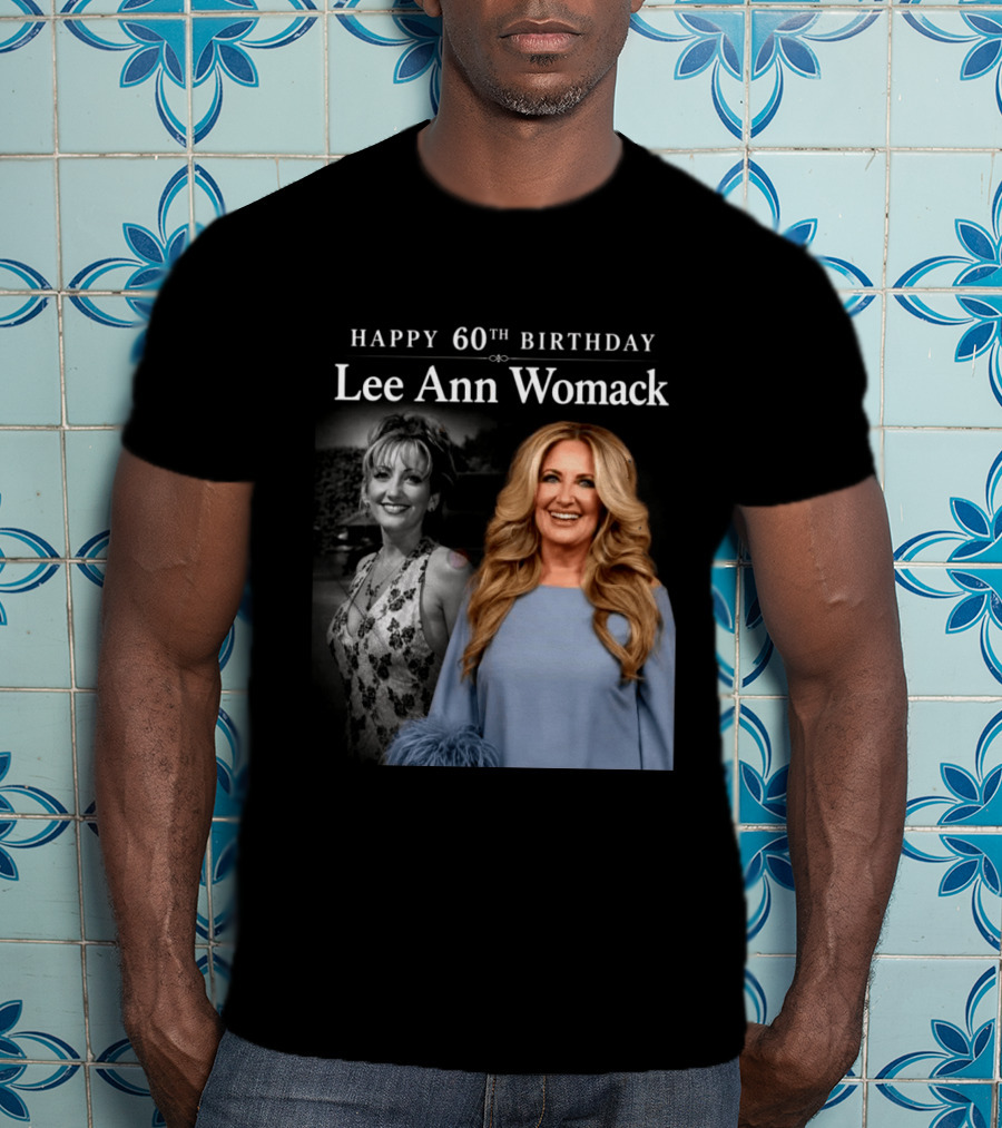 Happy 60th Birthday Lee Ann Womack Celebration T-Shirt
