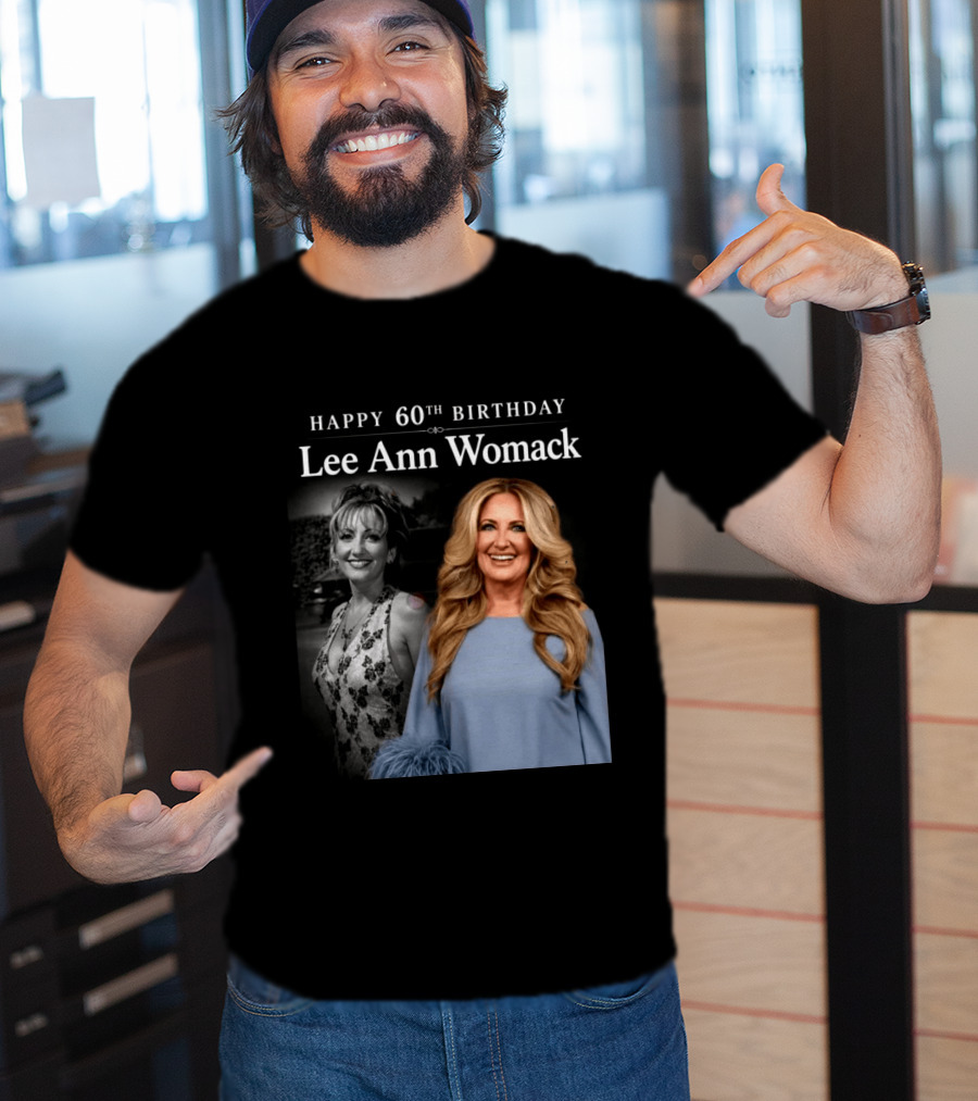 Happy 60th Birthday Lee Ann Womack Celebration T-Shirt