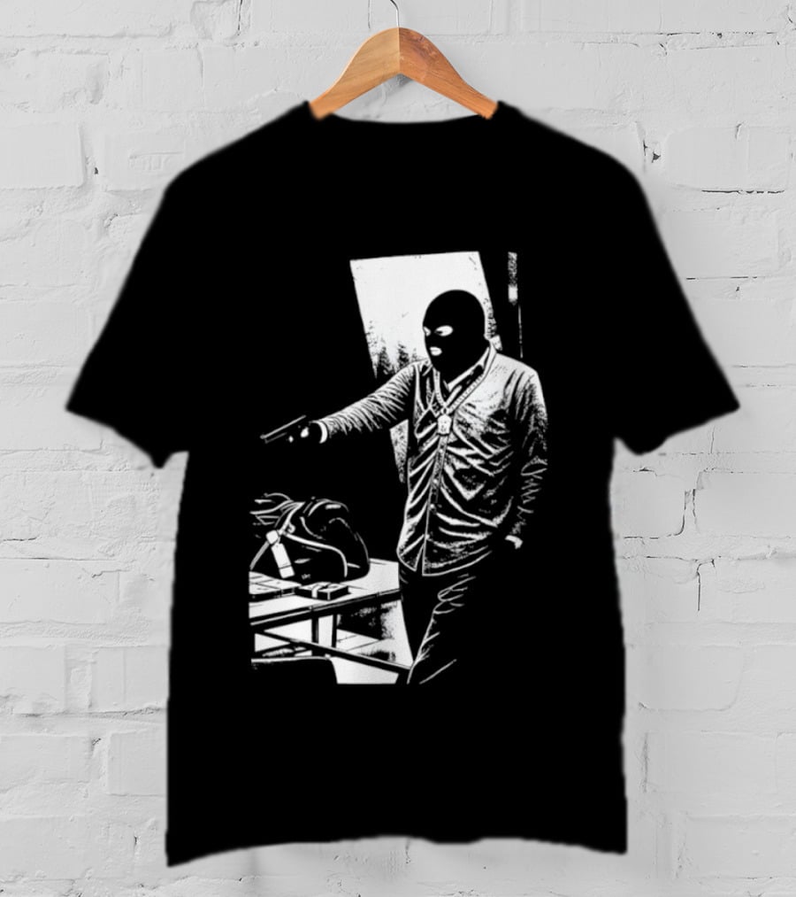 Notorious BIG Biggie Smalls Ski Mask Heist T-Shirt