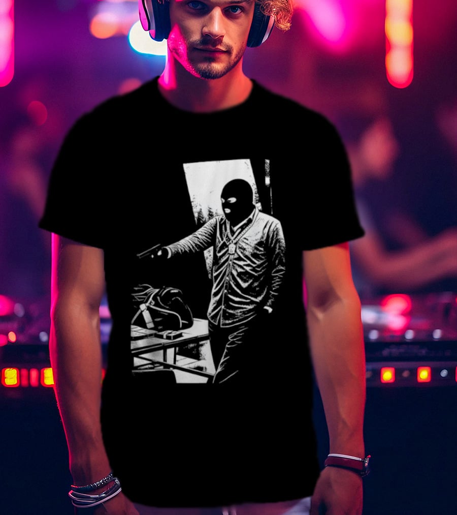 Notorious BIG Biggie Smalls Ski Mask Heist T-Shirt