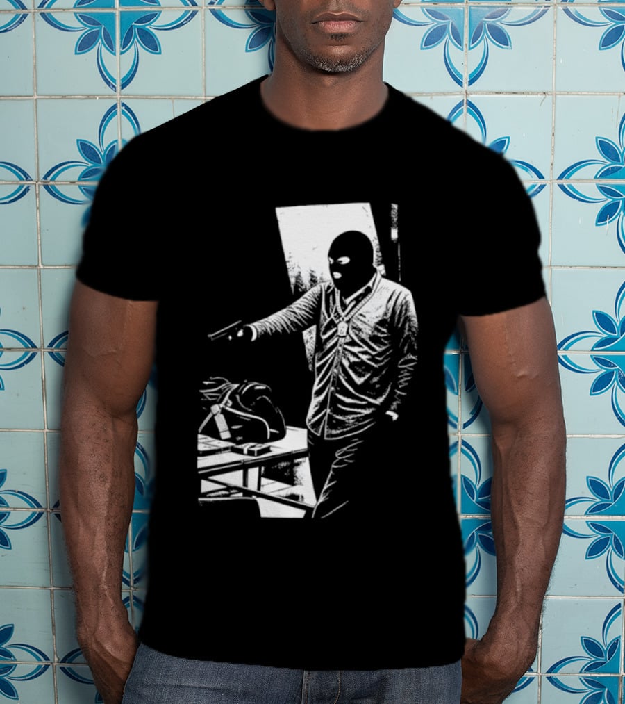 Notorious BIG Biggie Smalls Ski Mask Heist T-Shirt