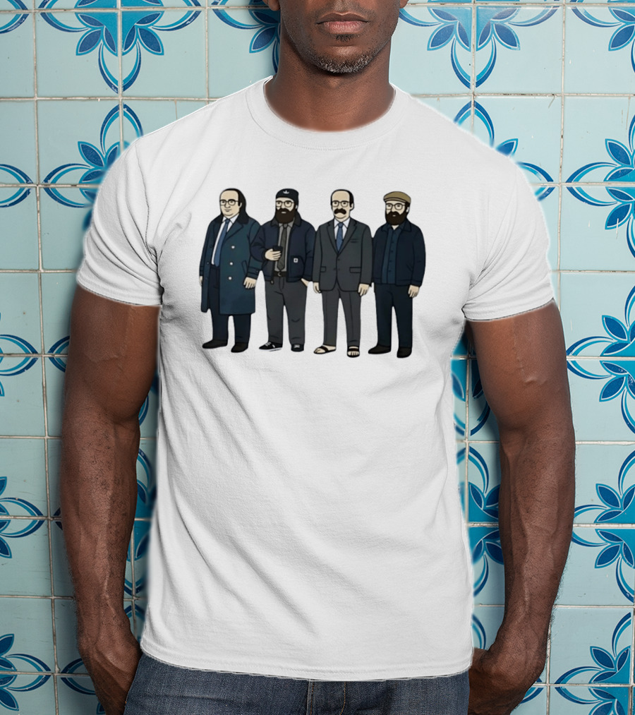Danny DeVito Seth Rogen David Cross Zach Galifianakis Cartoon Characters T-Shirt