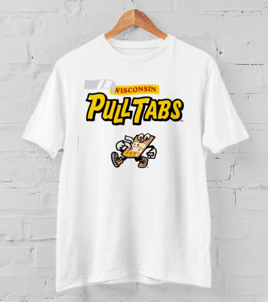 Wisconsin Pull Tabs Dock Spiders Team Store T-Shirt