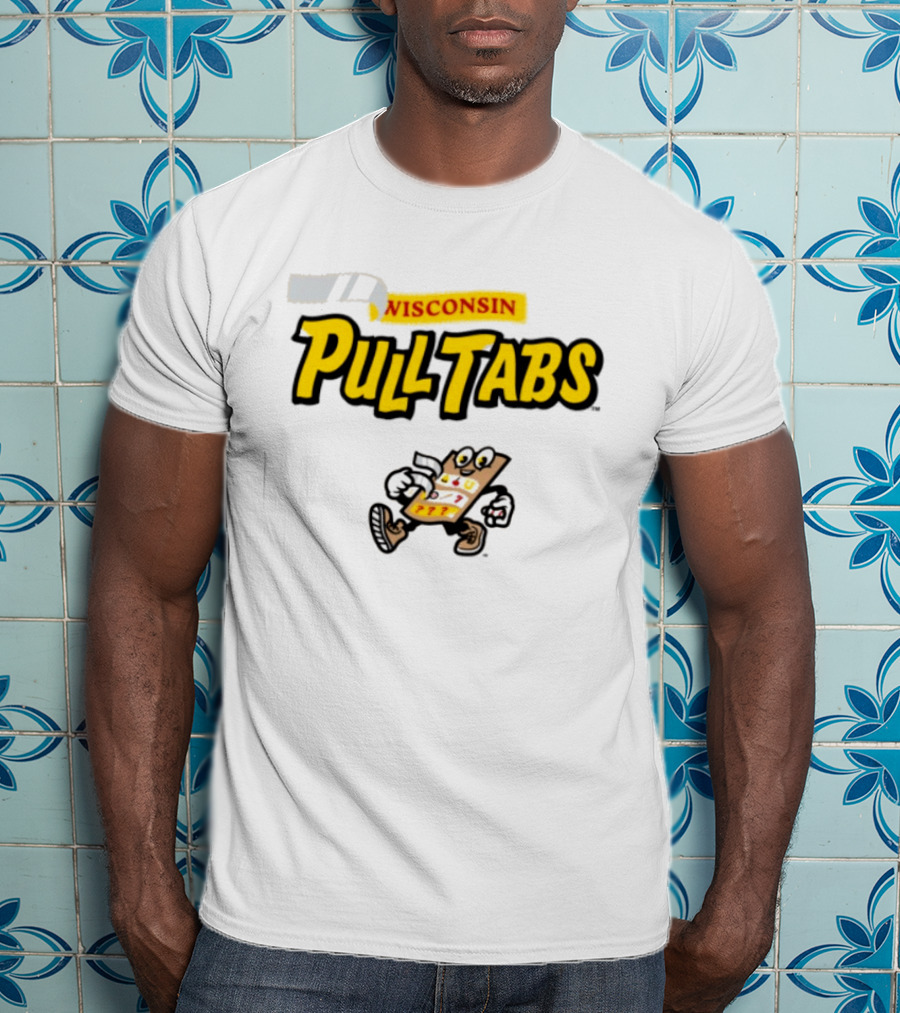 Wisconsin Pull Tabs Dock Spiders Team Store T-Shirt