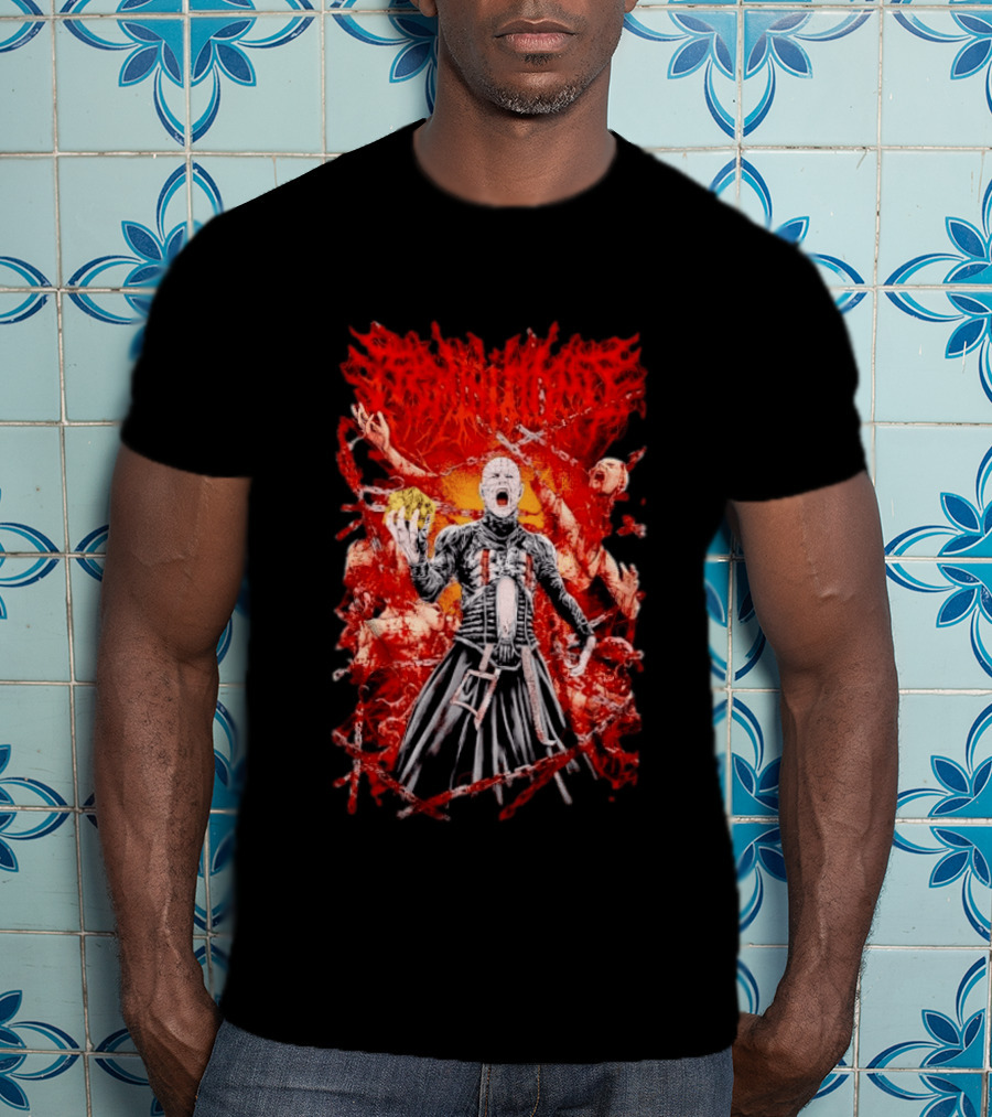 Terminalist Hellraiser Pinhead Horror Death Metal T-Shirt