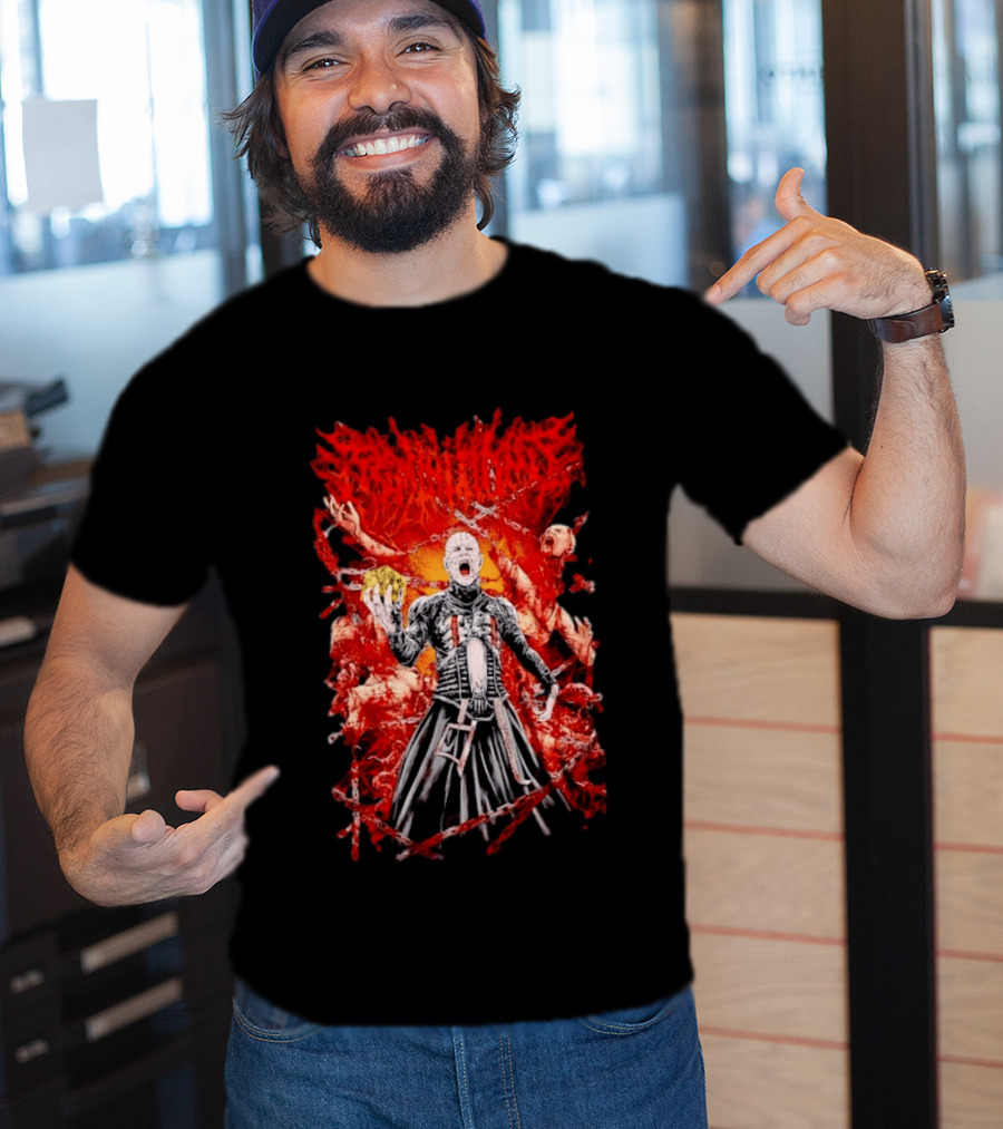 Terminalist Hellraiser Pinhead Horror Death Metal T-Shirt