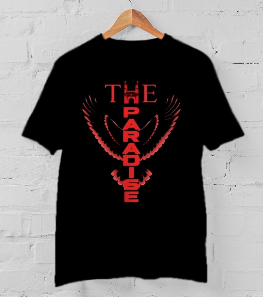 Paradise Eagle Wings In Vibrant Red Elegance T-Shirt