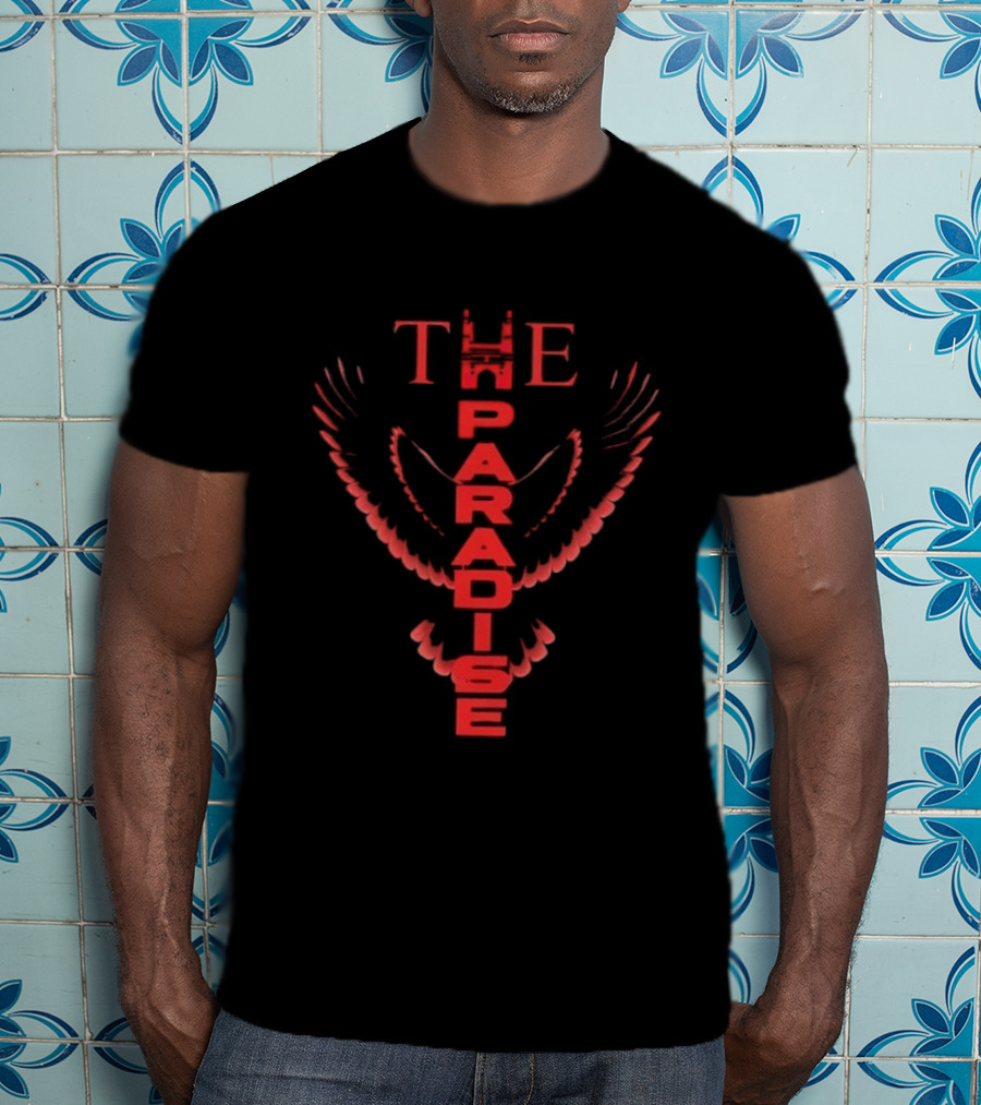 Paradise Eagle Wings In Vibrant Red Elegance T-Shirt
