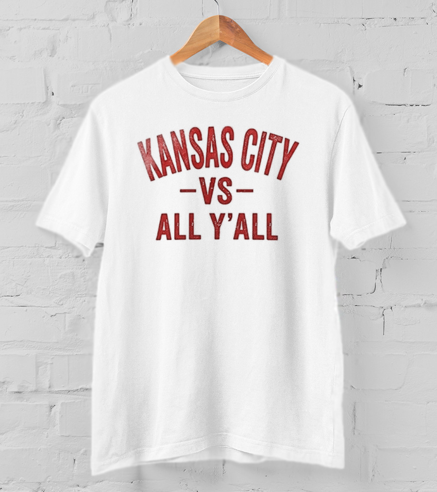 Kansas City Chiefs Vs All Y'all Patriot Day Flag T-Shirt