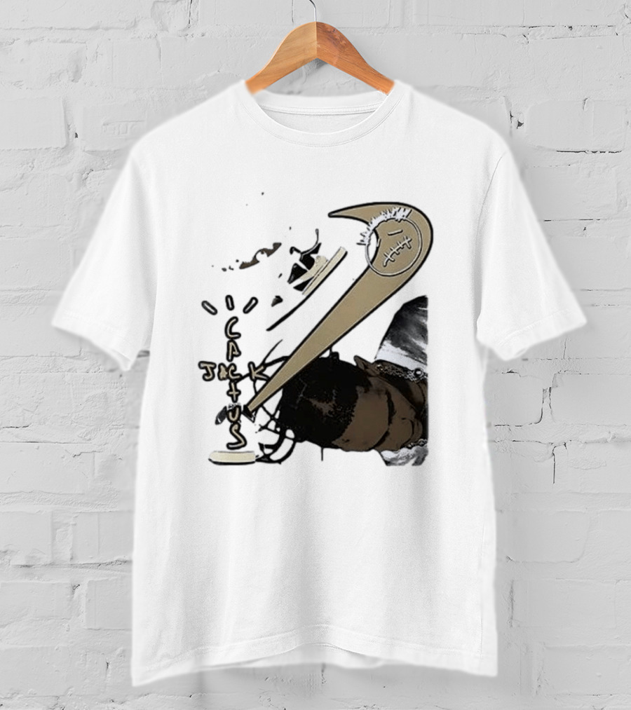 T Scott Utopia Cactus Jack Collaboration T-Shirt