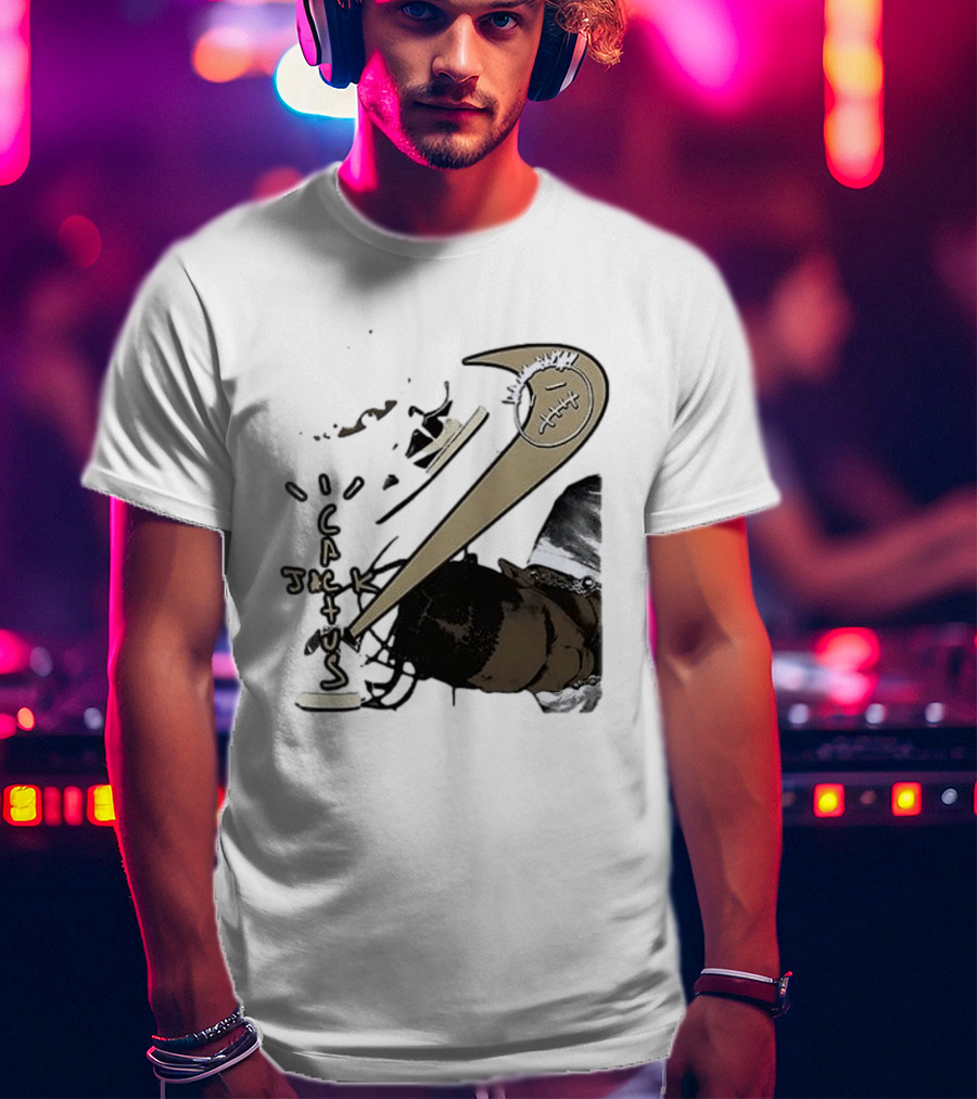 T Scott Utopia Cactus Jack Collaboration T-Shirt