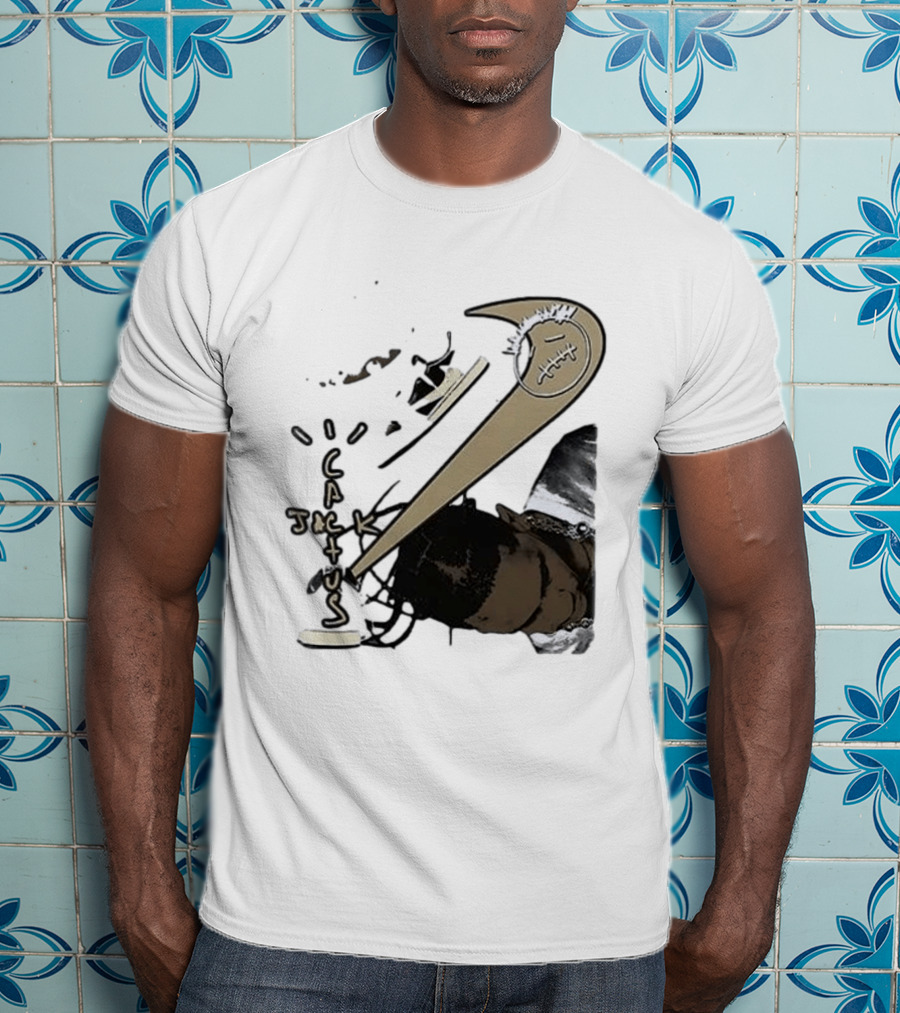 T Scott Utopia Cactus Jack Collaboration T-Shirt
