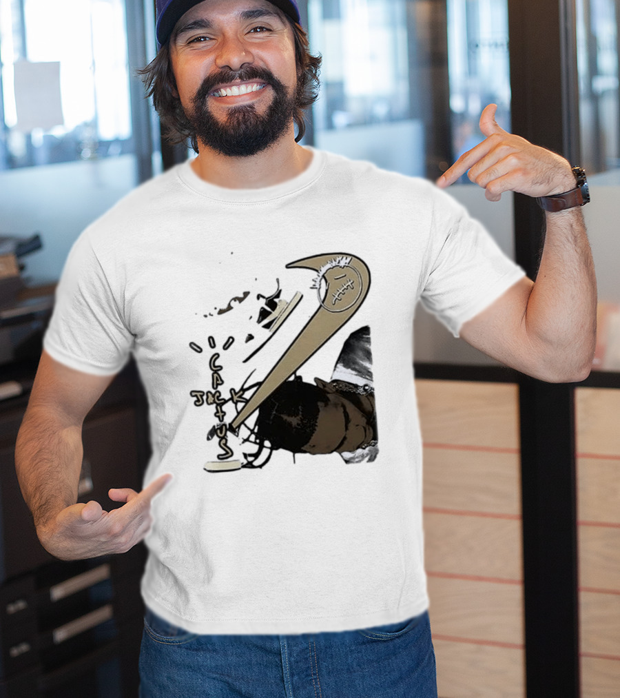 T Scott Utopia Cactus Jack Collaboration T-Shirt