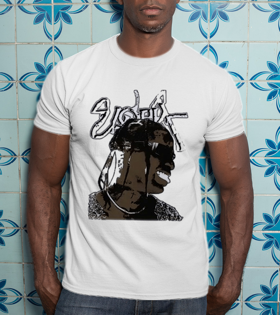 T Scott Utopia Cactus Jack Smiling T-Shirt