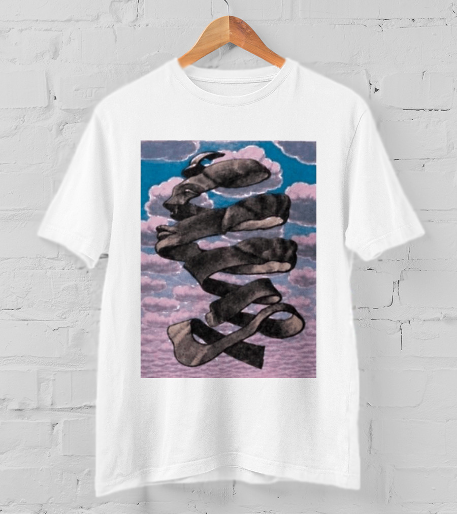 Tom Holland MC Escher Infinite Mobius Strip Optical Illusion T-Shirt