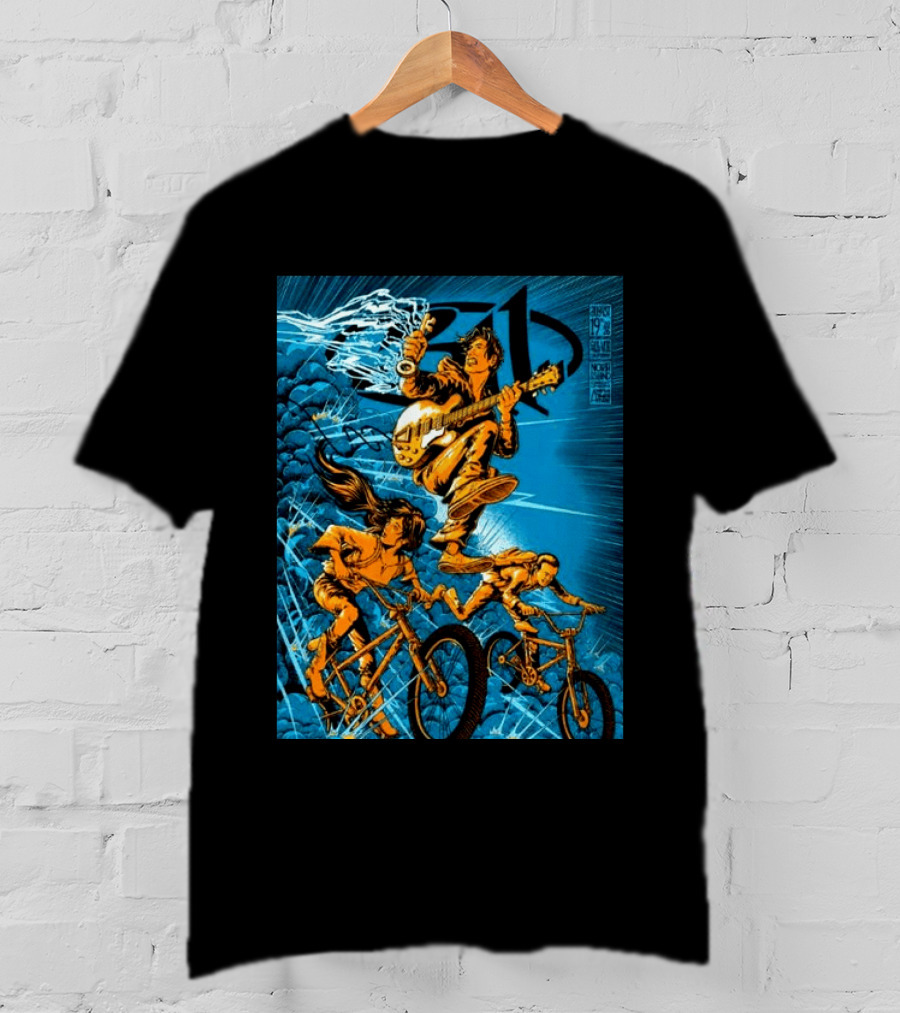 311 Chula Vista CA 2026 August 19 Gig North Island Credit Union Amphitheatre Bike T-Shirt