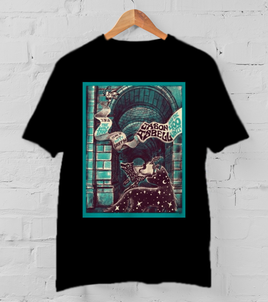 Jason Isbell And The 400 Unit Wolf Trap Event Featuring Patti Griffin July 30 2026 Washington DC T-Shirt