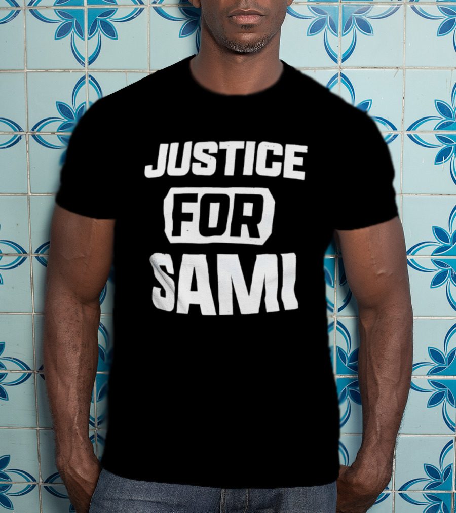 Justice For Sami Advocacy Support Awareness Movement T-Shirt