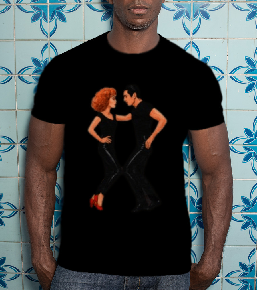 Danny Aarons Store Grease Danny And Sandy Dance Scene T-Shirt