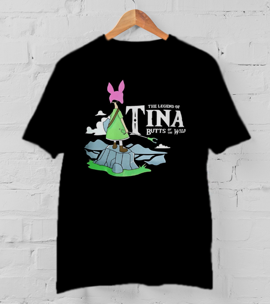 The Legend Of Tina Butts Of The Wild Adventure T-Shirt