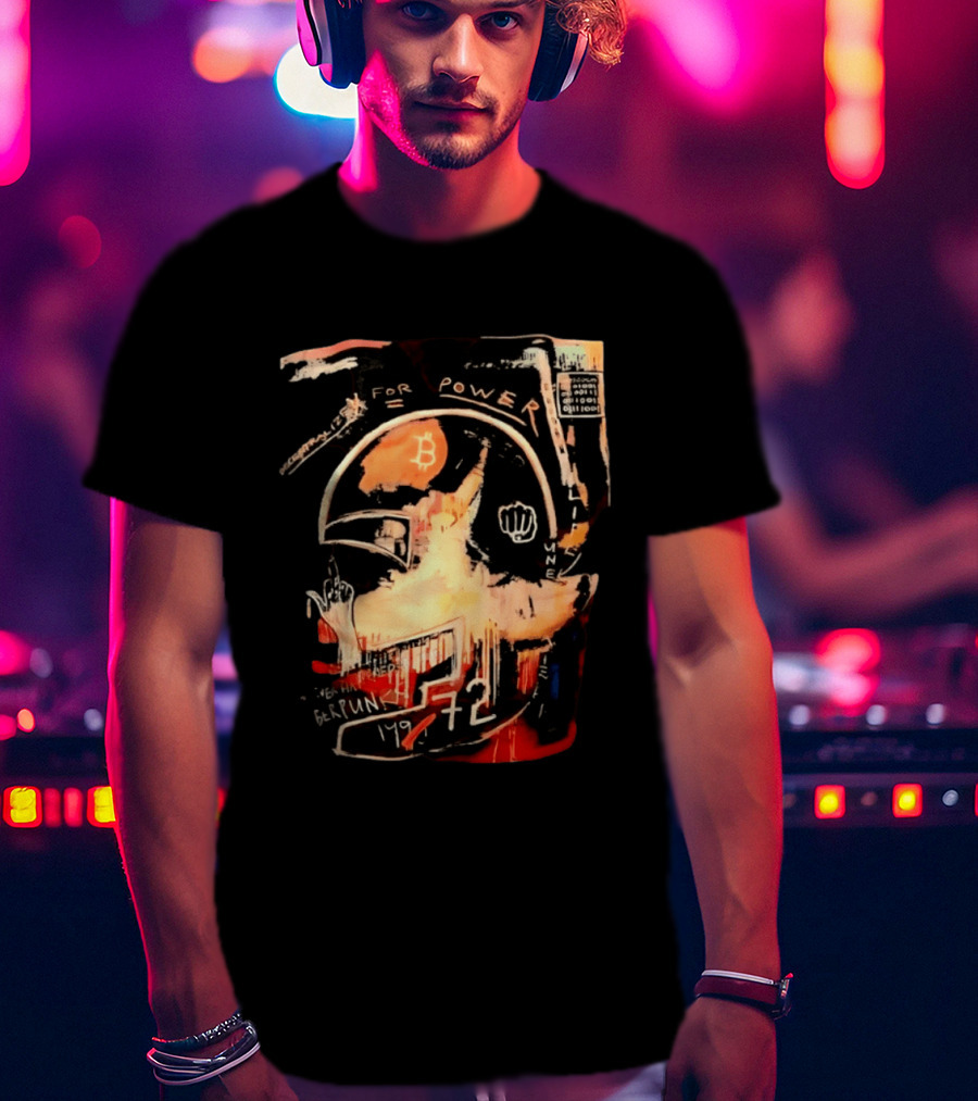 Decentralize For Power 1990 Cyberpunks What Ever Happened To 72 Bitcoin Revolution T-Shirt