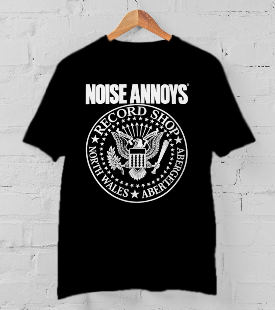 Noise Annoys Record Shop Abergele North Wales T-Shirt