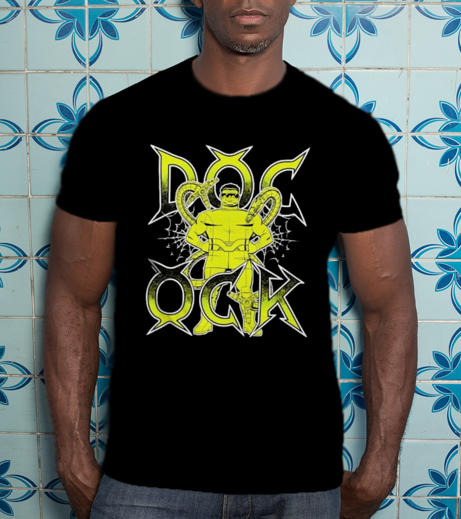 Doc Ock Marvel Doctor Octopus Iconic Character With Tentacles And Webs T-Shirt