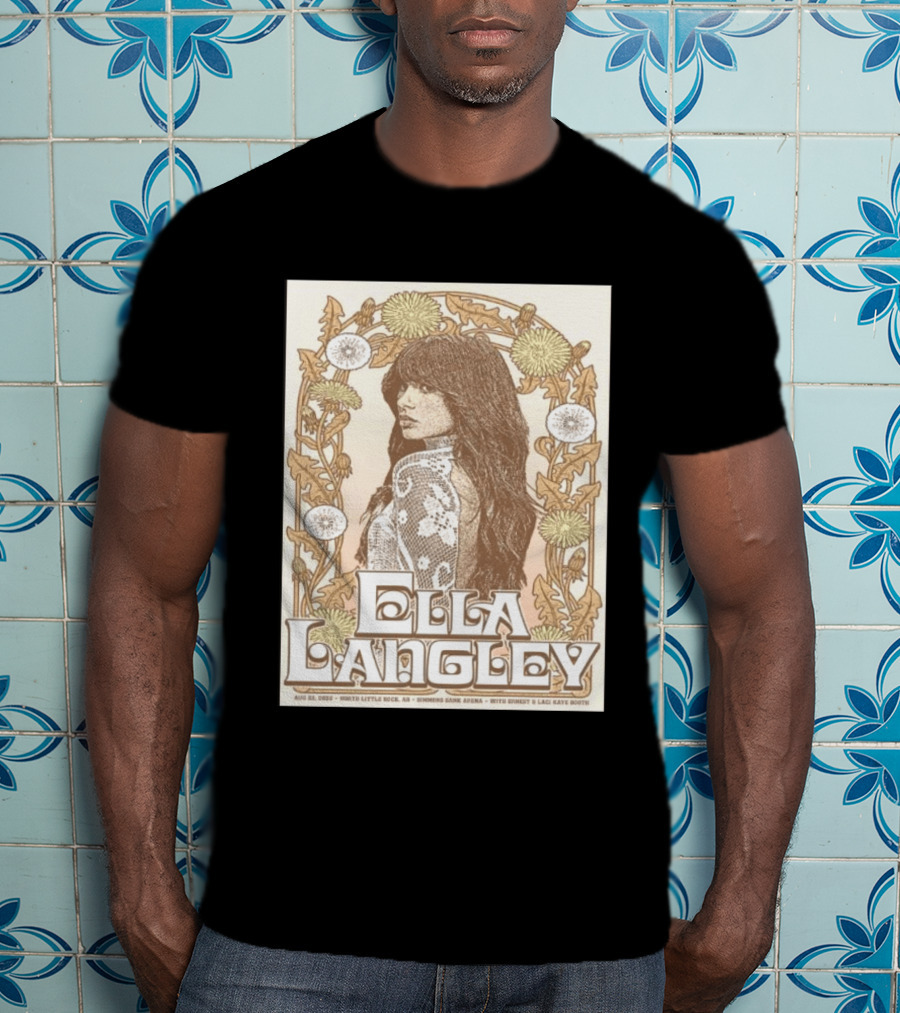 Ella Langley North Little Rock AR 2026 Simmons Bank Arena August 22 Event With Special Guest Laci Kaye Booth T-Shirt