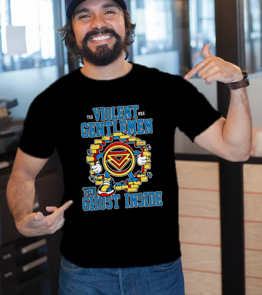 Violent Gentlemen The Ghost Inside Sonic Breaking Brick Wall T-Shirt