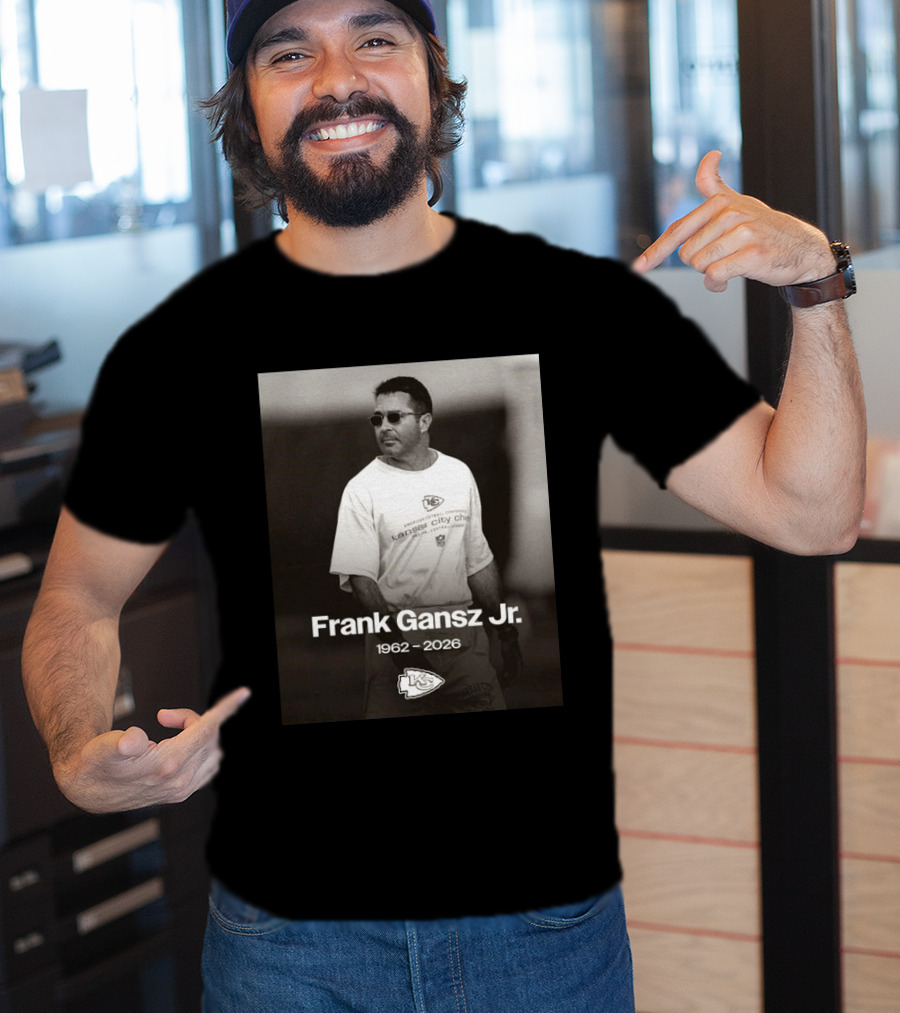 Frank Gansz Jr. 1962 2026 Kansas City Chiefs T-Shirt