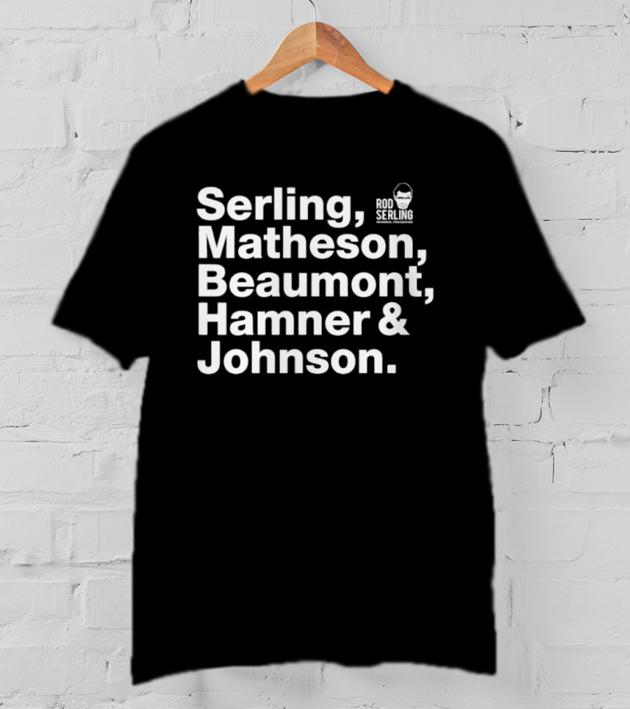 Serling Matheson Beaumont Hamner And Johnson MST3K T-Shirt